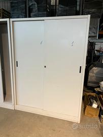 Armadi scorrevoli in metallo