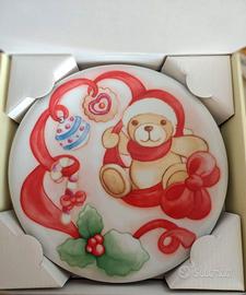 Piatto dessert magico natale Thun