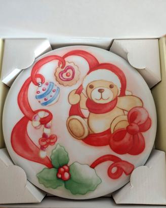 Piatto dessert magico natale Thun