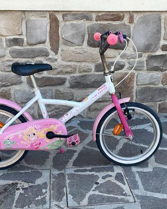 Bici da bimba tg 16 mod B twin Princess