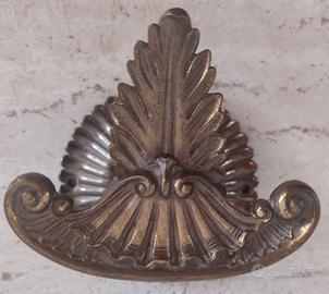 Gancio Fermatenda Vintage in Ottone