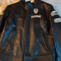 giacca pelle ducati