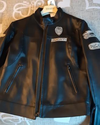 giacca pelle ducati