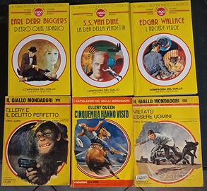 Lotto 6 Libri Gialli Vintage