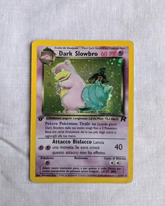 Dark Slowbro Holo 12/82 - 1ª Edizione ITA - Team R
