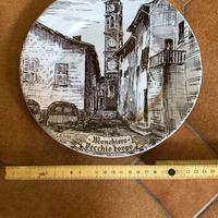Piatto ceramica decorativo Mochiero (CN)