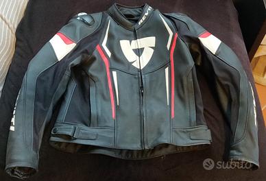 Giubbotto moto Rev'it Glide pelle tg.50