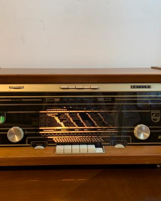 Philips Bi-Ampli B6X23A/89 radio a valvole vintage