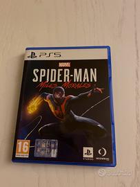 videogioco spiderman per ps5