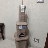 set pattumiere e porta scopino 