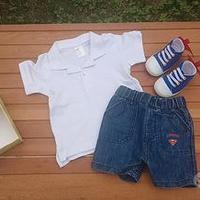 Lotto Superman con scarpe nuove