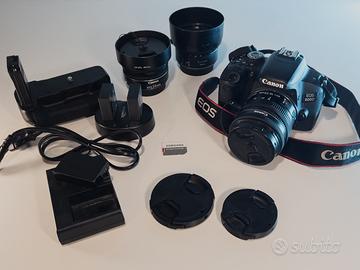 Kit Canon EOS 800D + Obiettivi + Accessori