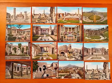 Lotto 40 cartoline Pompei, Ercolano,Amalfi Vesuvio