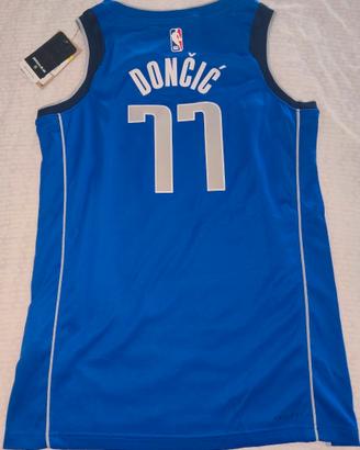 Canotta Basket Dallas Maveriks Luka Doncic 77
