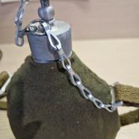 Borraccia e gavetta militari in alluminio