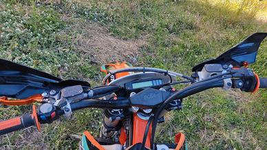 moto enduro KTM 250 benzina anno 2016