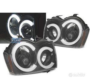 FARI PER JEEP GRAND CHEROKEE 05-08 EDIZIONE NERA