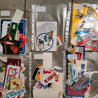 Lotto 50 adesivi sticker vintage anni 70-80-90
