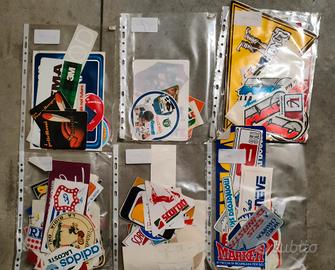Lotto 50 adesivi sticker vintage anni 70-80-90