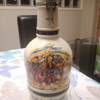 Bottiglia birra tedesca ceramicha Baviera