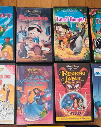 lotto videocassette Disney 