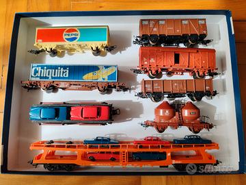 Vagoni Lima scala HO, cisterne, bisarche, merci