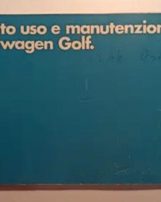 Libretto di uso e manutenzione Volkswagen 1981