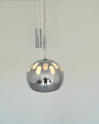 Lampadario c/saliscendi Luci illuminazione anni 70