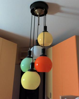Lampadario vintage cascata