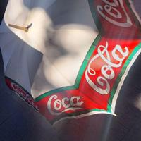 Ombrello coca cola