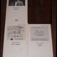 LOTTO 3 LIBRI ANTON CECHOV EINAUDI TEATRO - RARI