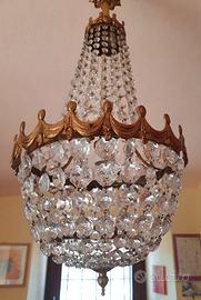 Lampadario vintage Stile Impero