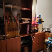 Librerie ufficio o camera studio con cassettiera