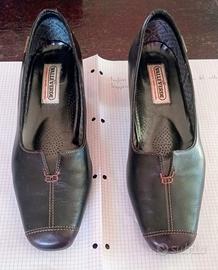 scarpe Valleverde in cuoio 