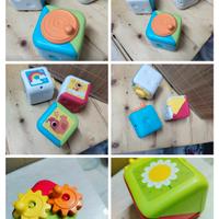 set 4 cubi chicco neonato 