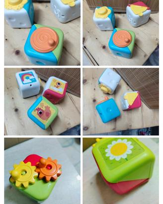 set 4 cubi chicco neonato 