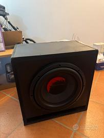 Subwoofer + amplificatore per auto