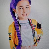 Parrucca Viola Treccia Rumi Kpop Demon Hunters