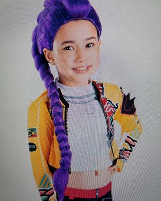 Parrucca Viola Treccia Rumi Kpop Demon Hunters