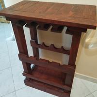 Cantinetta / Mobile Bar Artigianale in Legno 