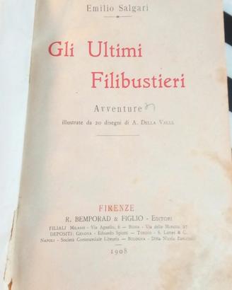 Emilio Salgari Gli ultimi Filibustieri 1908