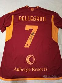 Match worn shirt unwashed + CoA Pellegrini 
