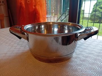 Pentola media in acciaio inox, induzione