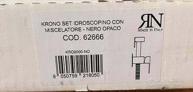 SET IDROSCOPINO CON MISCELATORE- nero opaco