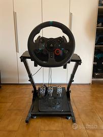 Simulatore di guida con supporto + Gran Turismo 7