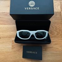 Occhiali da sole Versace bianchi