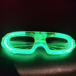Occhiali led al neon per feste