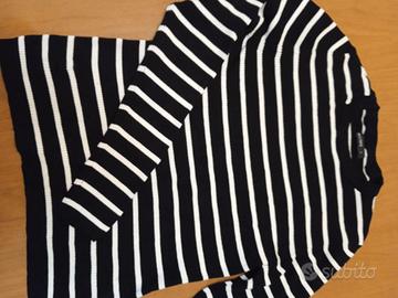 Maglia donna ALLIOPE taglia L a righe bianco/nere