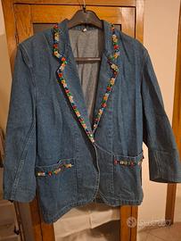 giacca jeans donna 
