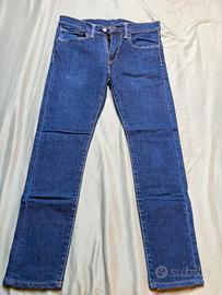 Pantaloni jeans Levi’s 519 skinny fit taglia 31x30